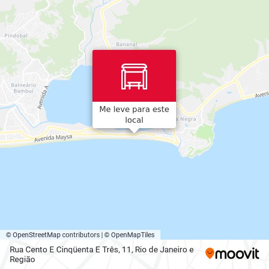 Rua Cento E Cinqüenta E Três, 11 mapa
