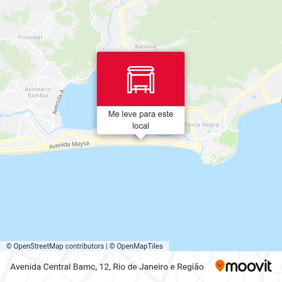Avenida Central Bamc, 12 mapa