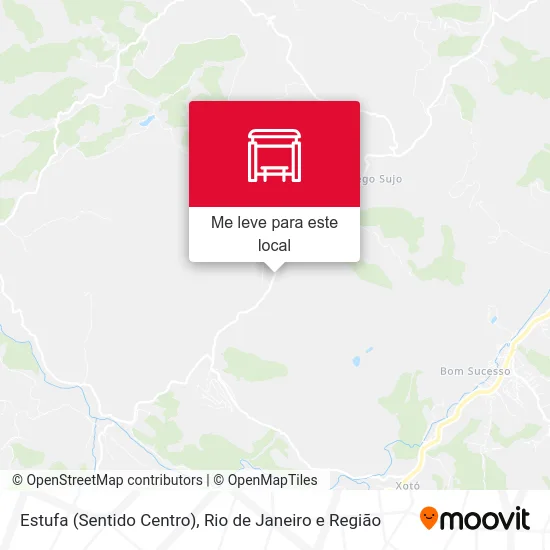 Estufa (Sentido Centro) mapa