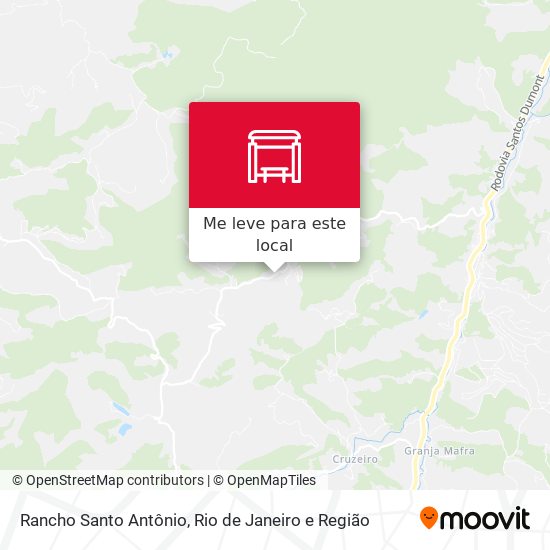 Rancho Santo Antônio mapa