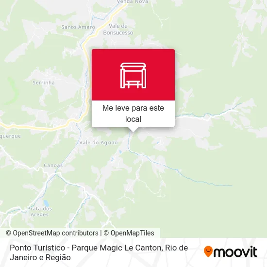 Ponto Turístico - Parque Magic Le Canton mapa