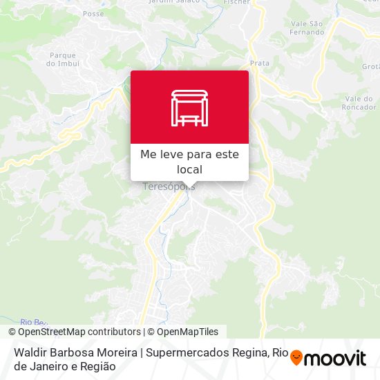 Waldir Barbosa Moreira | Supermercados Regina mapa