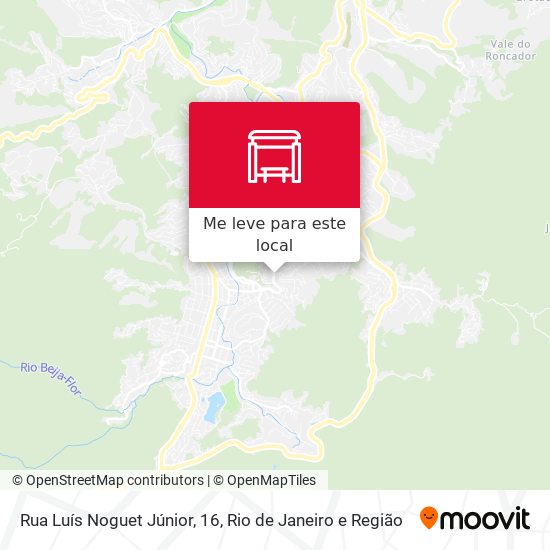 Rua Luís Noguet Júnior, 16 mapa