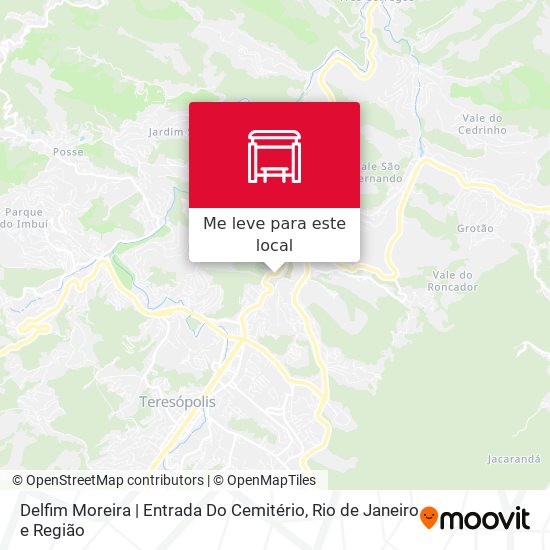Delfim Moreira | Entrada Do Cemitério mapa