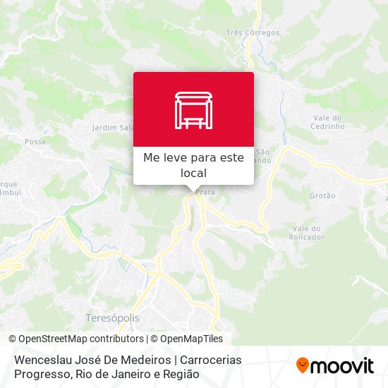 Wenceslau José De Medeiros | Carrocerias Progresso mapa
