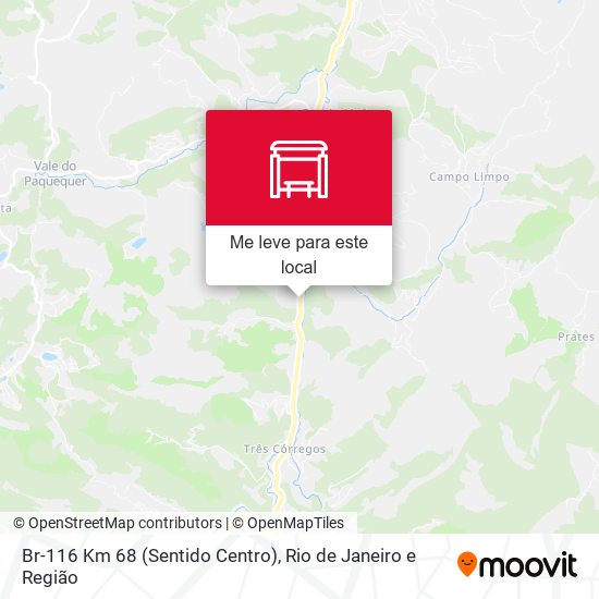 Br-116 Km 68 (Sentido Centro) mapa