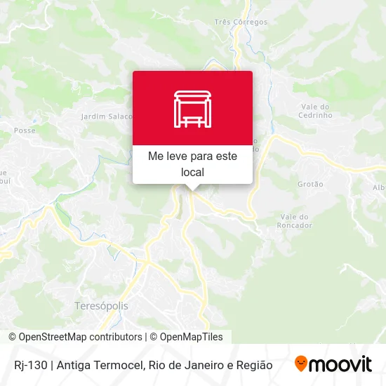 Rj-130 | Antiga Termocel mapa