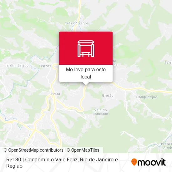Rj-130 | Condomínio Vale Feliz mapa