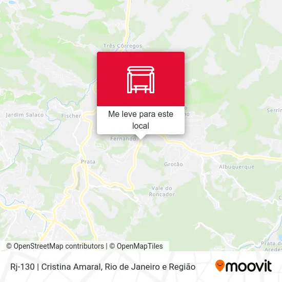 Rj-130 | Cristina Amaral mapa