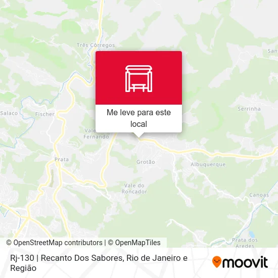 Rj-130 | Recanto Dos Sabores mapa