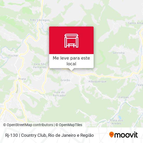 Rj-130 | Country Club mapa