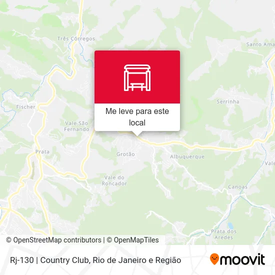 Rj-130 | Country Club mapa