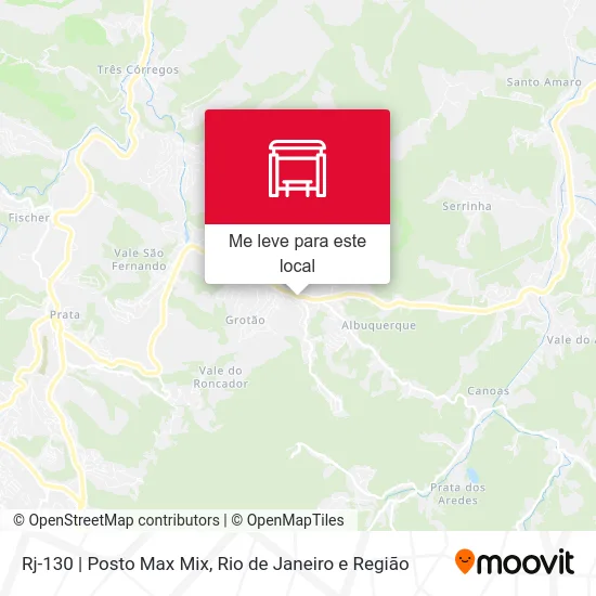 Rj-130 | Posto Max Mix mapa