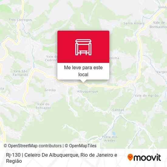Rj-130 | Celeiro De Albuquerque mapa