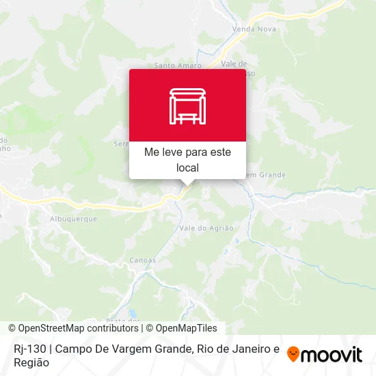 Rj-130 | Campo De Vargem Grande mapa