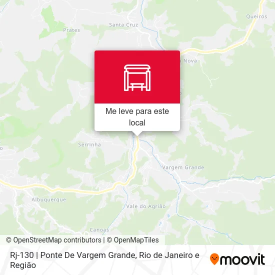 Rj-130 | Ponte De Vargem Grande mapa