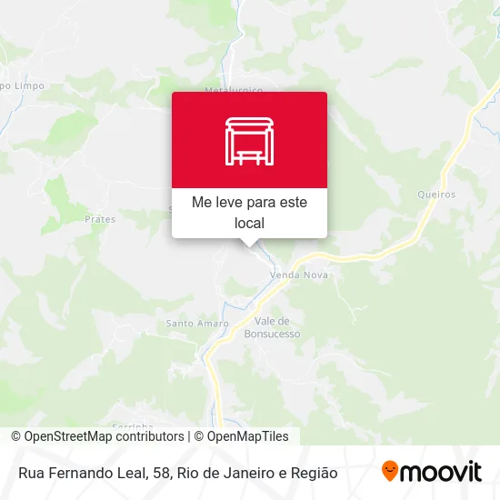 Rua Fernando Leal, 58 mapa