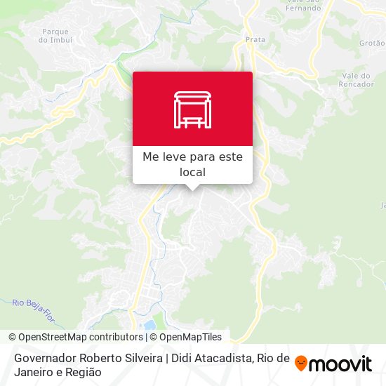 Governador Roberto Silveira | Didi Atacadista mapa