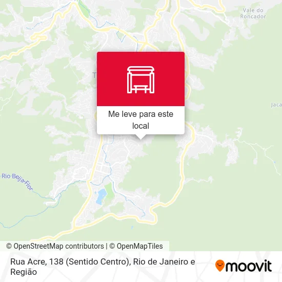 Rua Acre, 138 (Sentido Centro) mapa