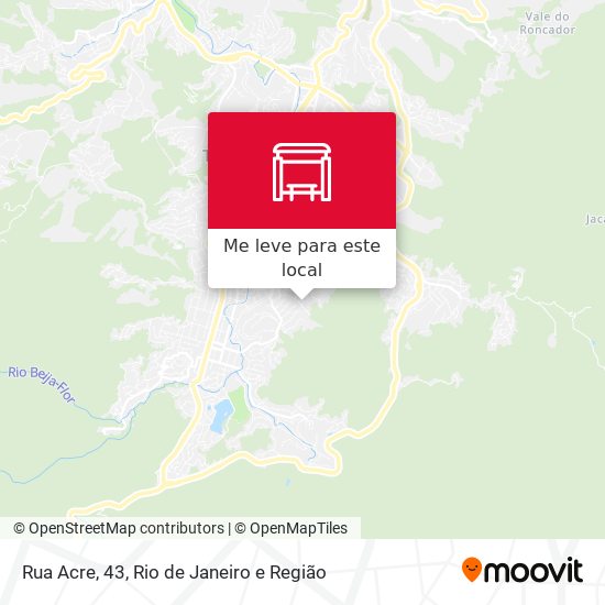 Rua Acre, 43 mapa