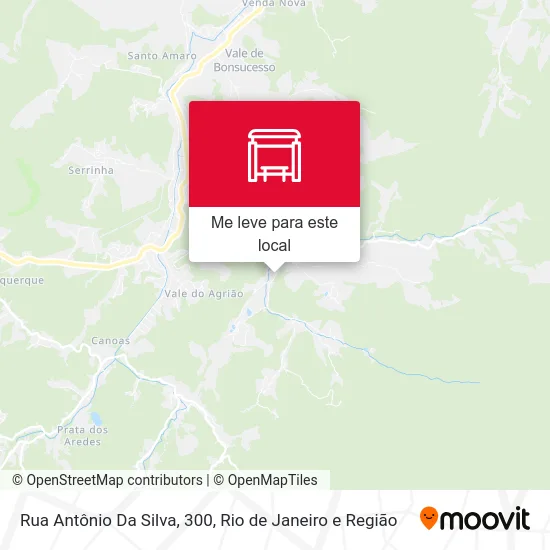 Rua Antônio Da Silva, 300 mapa