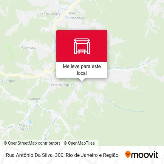 Rua Antônio Da Silva, 300 mapa