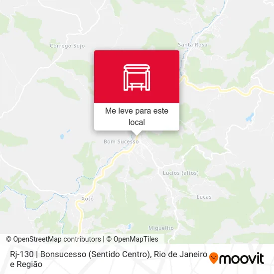 Rj-130 | Bonsucesso (Sentido Centro) mapa