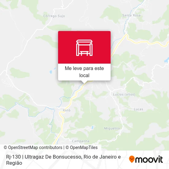 Rj-130 | Ultragaz De Bonsucesso mapa