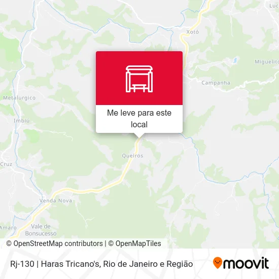 Rj-130 | Haras Tricano's mapa
