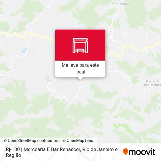 Rj-130 | Mercearia E Bar Renascer mapa