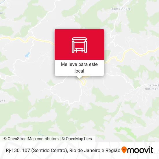 Rj-130, 107 (Sentido Centro) mapa