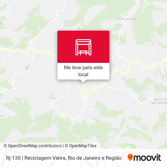Rj-130 | Reciclagem Vieira mapa