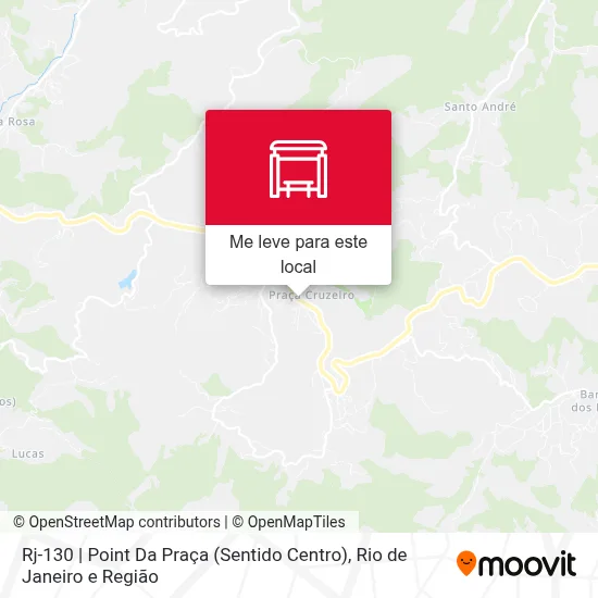 Rj-130 | Point Da Praça (Sentido Centro) mapa