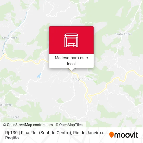 Rj-130 | Fina Flor (Sentido Centro) mapa
