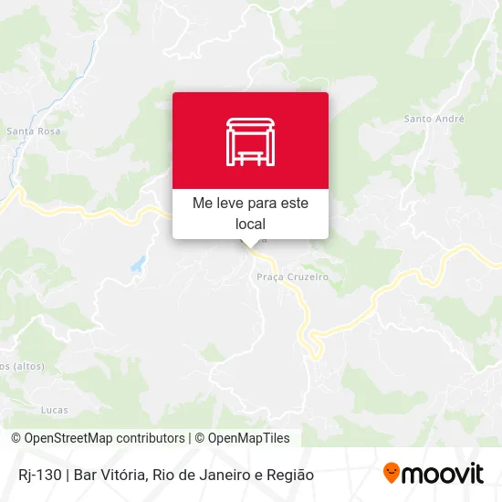Rj-130 | Bar Vitória mapa