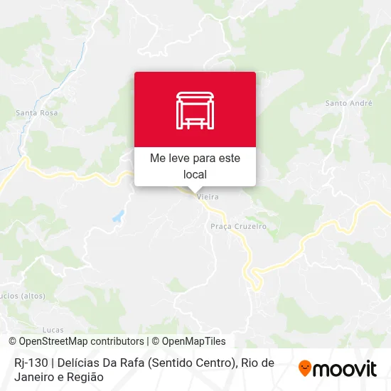 Rj-130 | Delícias Da Rafa (Sentido Centro) mapa
