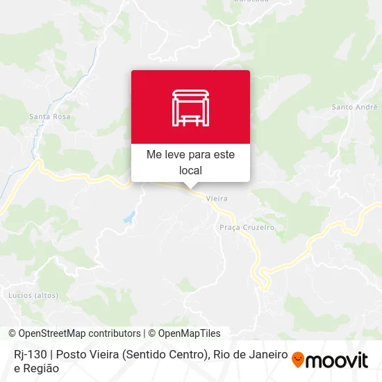 Rj-130 | Posto Vieira (Sentido Centro) mapa