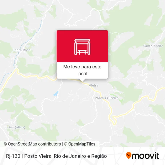 Rj-130 | Posto Vieira mapa