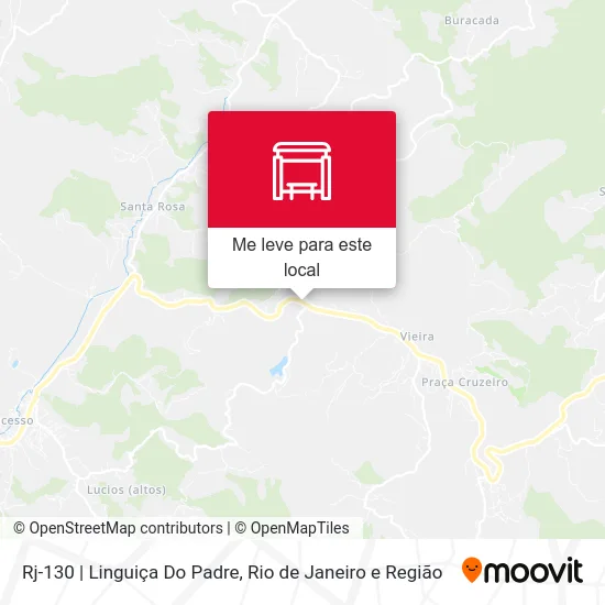 Rj-130 | Linguiça Do Padre mapa