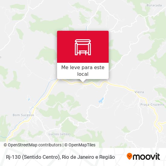 Rj-130 (Sentido Centro) mapa