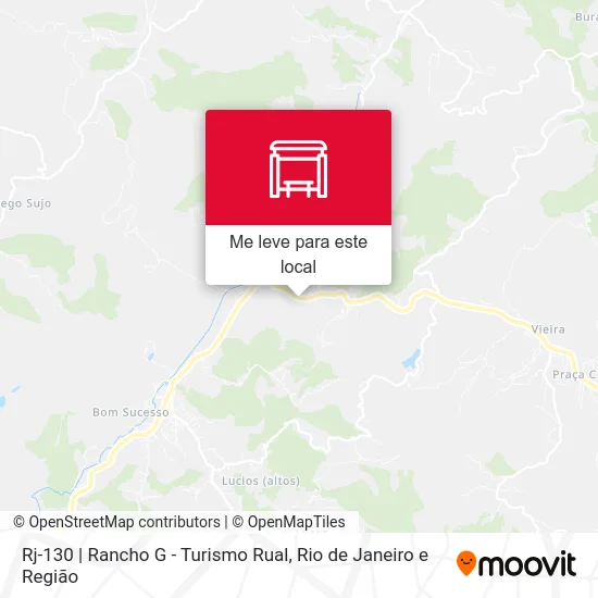 Rj-130 | Rancho G - Turismo Rual mapa