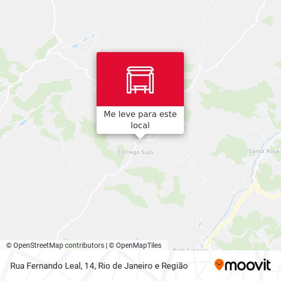 Rua Fernando Leal, 14 mapa