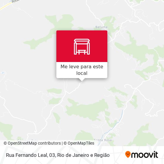 Rua Fernando Leal, 03 mapa