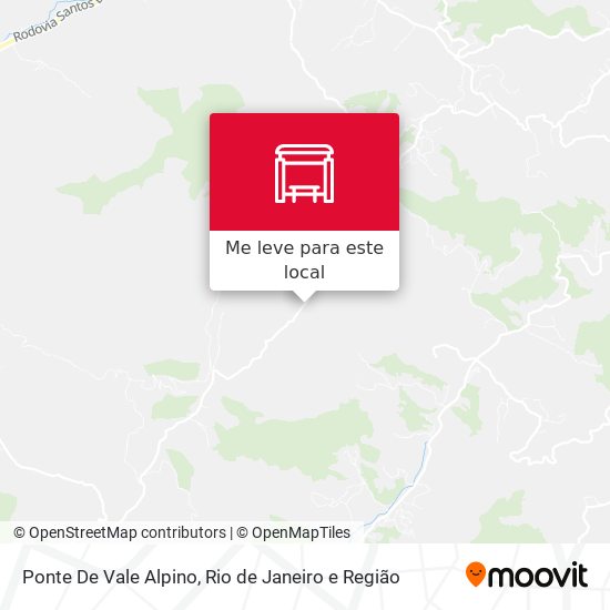 Ponte De Vale Alpino mapa
