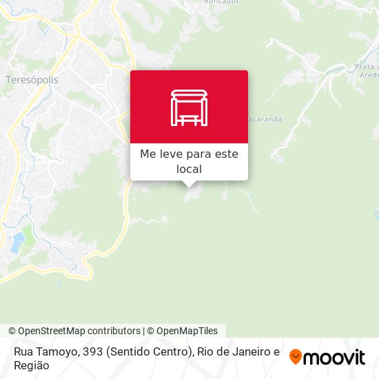 Rua Tamoyo, 393 (Sentido Centro) mapa