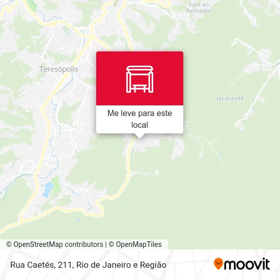 Rua Caetés, 211 mapa