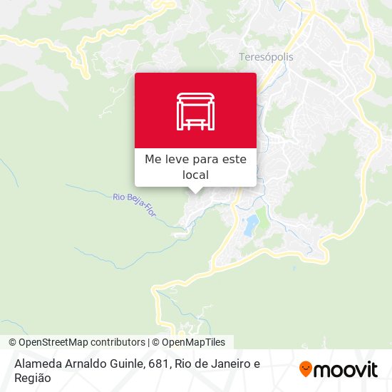 Alameda Arnaldo Guinle, 681 mapa
