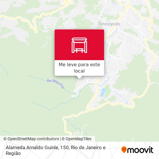 Alameda Arnaldo Guinle, 150 mapa