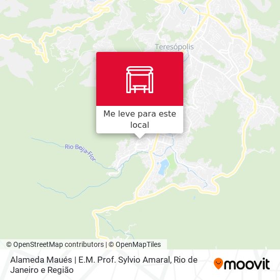 Alameda Maués | E.M. Prof. Sylvio Amaral mapa