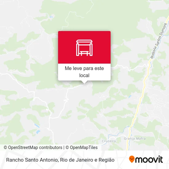Rancho Santo Antonio mapa
